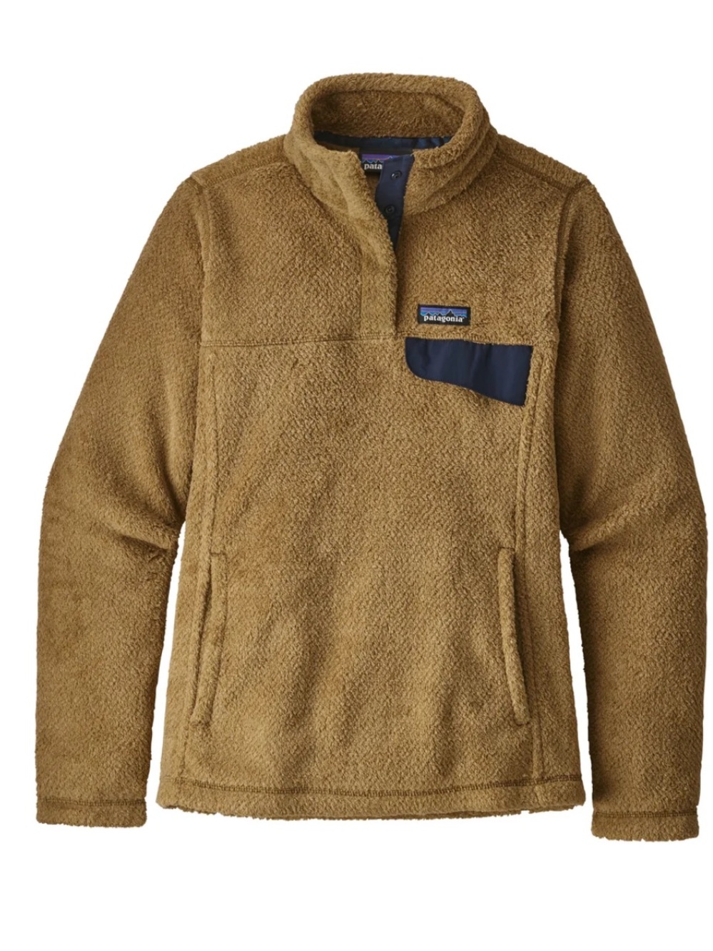 Patagonia Women’s Re-Tool Snap T Pull Over Fleece Sweater in Kastanos Brown